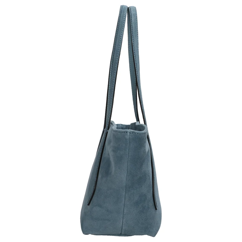 abro Carina Suede - Shopper 26 cm (sapphire)