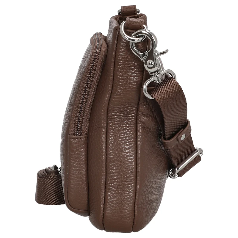 Mandarina Duck Mellow Leather - Umhängetasche 23 cm (milk chocolate)