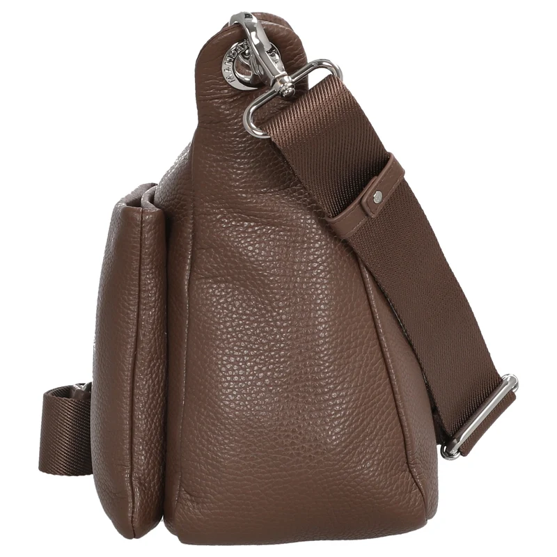 Mandarina Duck Mellow Leather - Umhängetasche 36 cm (milk chocolate)