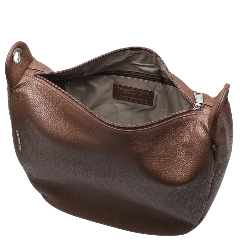 Mandarina Duck Mellow Leather - Umhängetasche 34 cm (milk chocolate)