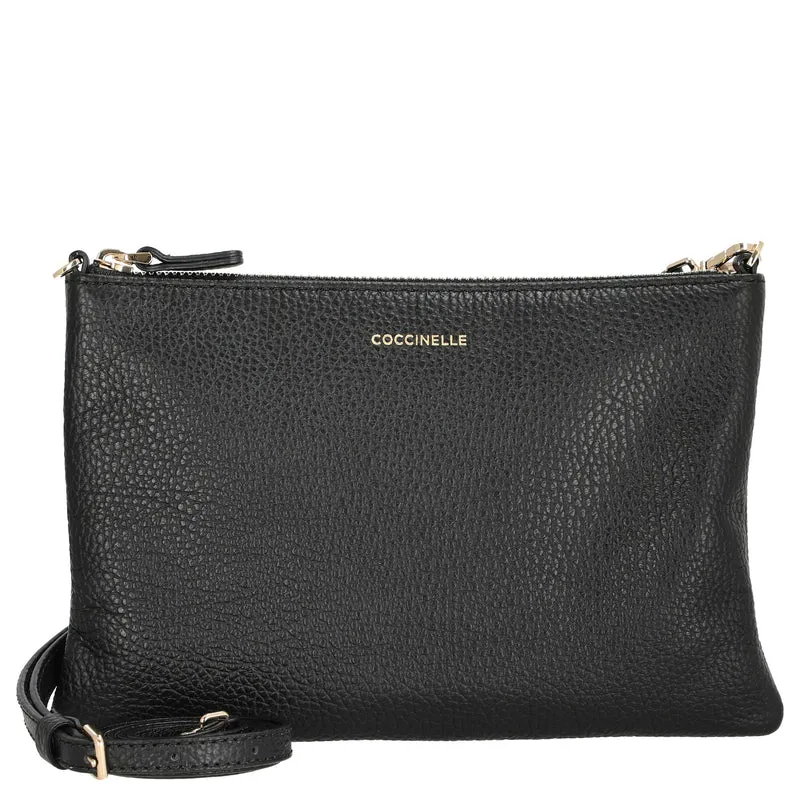 Coccinelle Best Crossbody - Umhängetasche 22 cm (noir)
