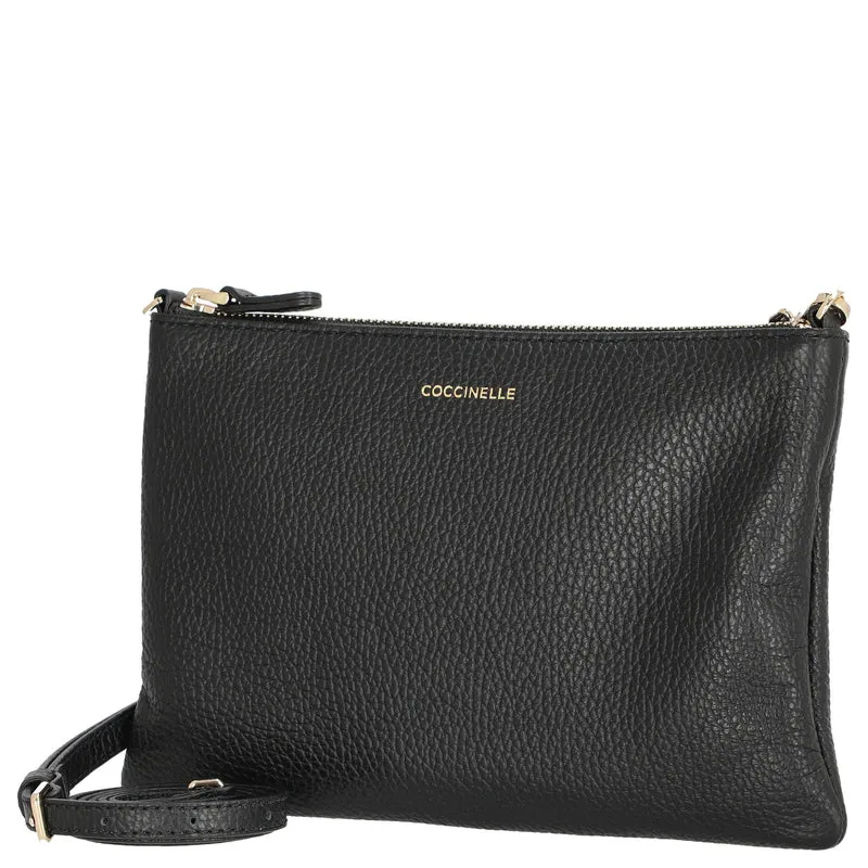 Coccinelle Best Crossbody - Umhängetasche 22 cm (noir)