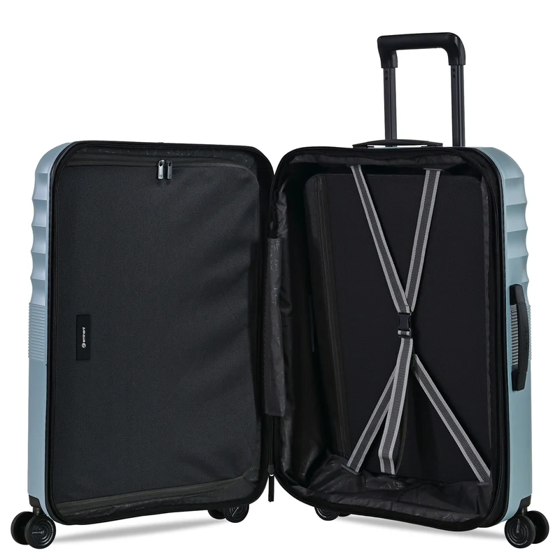 Eminent DANDELION - 4-Rollen-Kabinentrolley S 55 cm erw. (misty blue)
