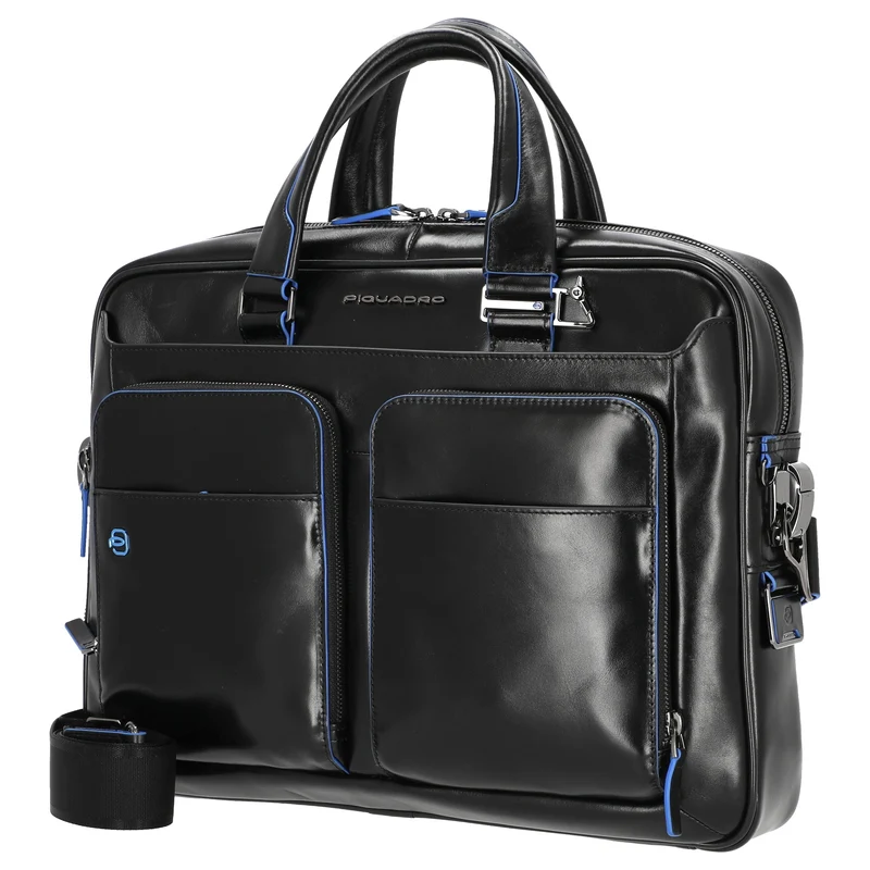 Piquadro Blue Square - Aktentasche 14" 39 cm (black)