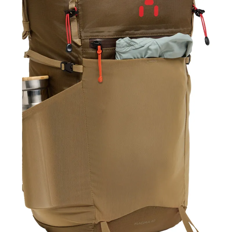 Haglöfs Magma Roll-top 40 WR - Wanderrucksack 52 cm (teak brown/oak brown)