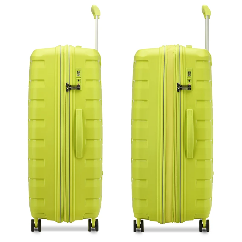 Roncato Skyline 2.0 - 4-Rollen-Trolley L 79 cm erw. (cyber lime)