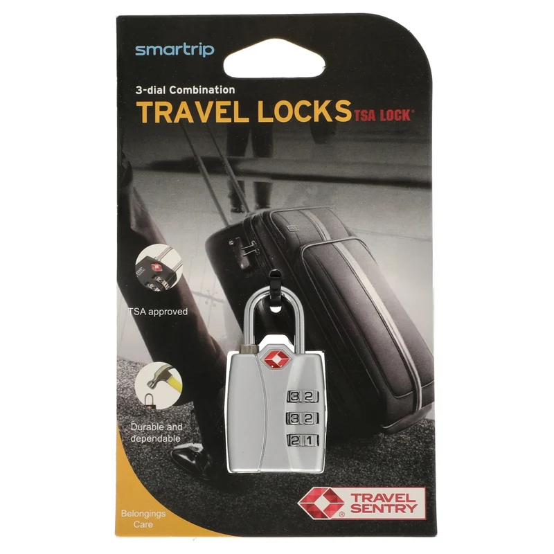 D&N Bags & More - TSA Schloss (grau)