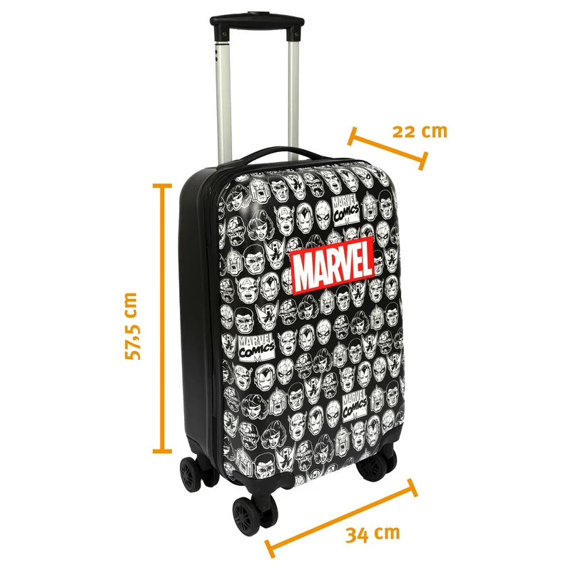 Undercover Marvel Comics - 4-Rollen-Trolley 57 cm (marvel comics)