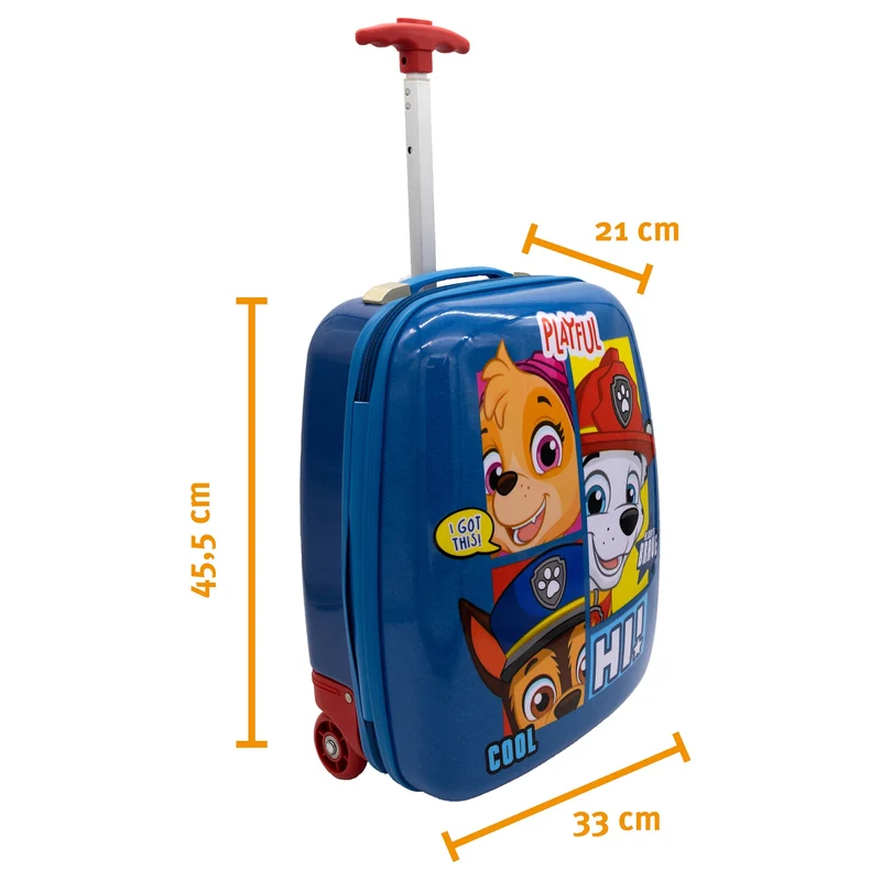 Undercover Paw Patrol - 2-Rollen-Kindertrolley 45.5 cm (Paw Patrol)