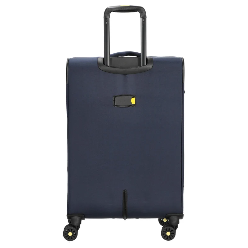 D&N Travel Line 9704 - 4-Rollen-Trolley M 68 cm erw. (dark blue)