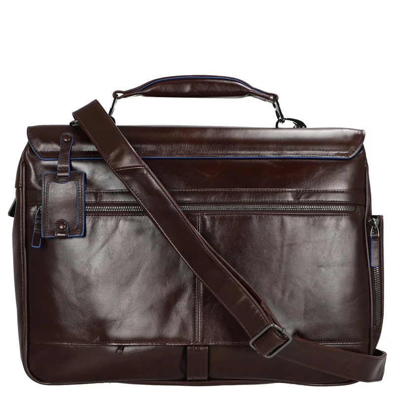 Piquadro Blue Square - Aktentasche 15" 43 cm (mahogany)