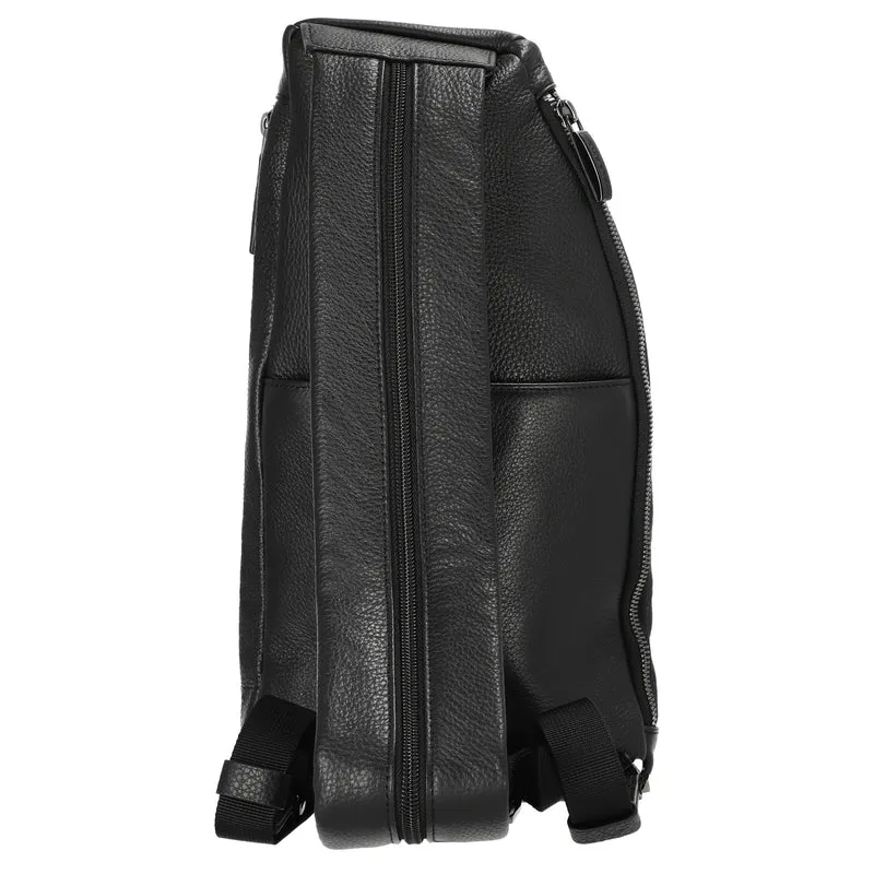 Piquadro Modus Special - Umhängetasche/Rucksack 36 cm RFID (black)