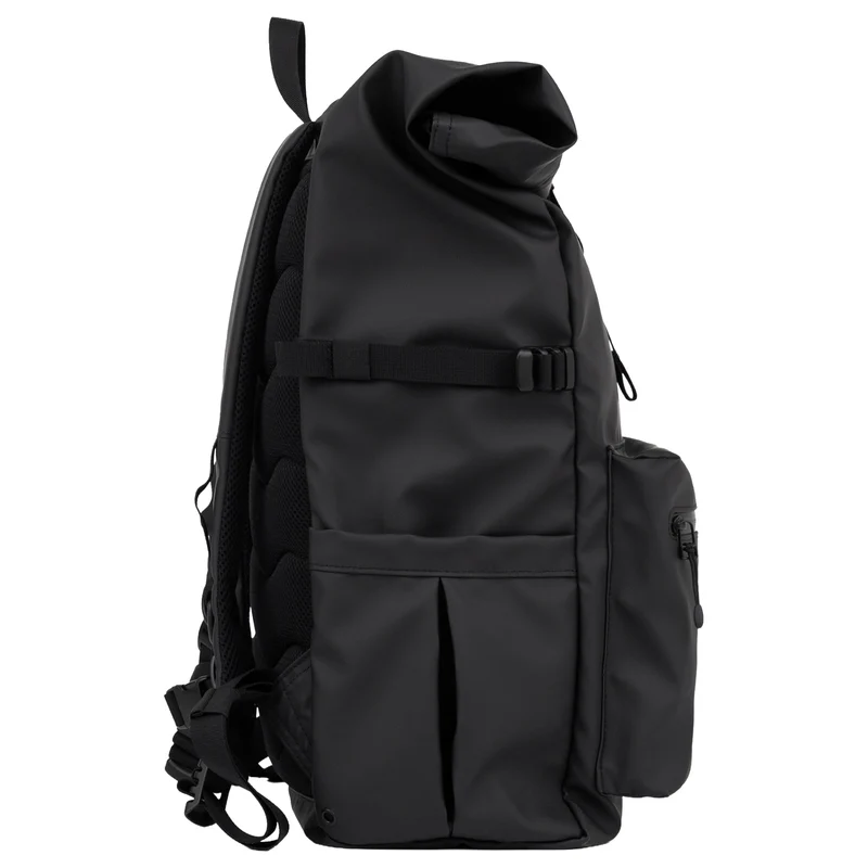 Sandqvist Stream Rolltop - Rucksack 16" 67 cm (black)