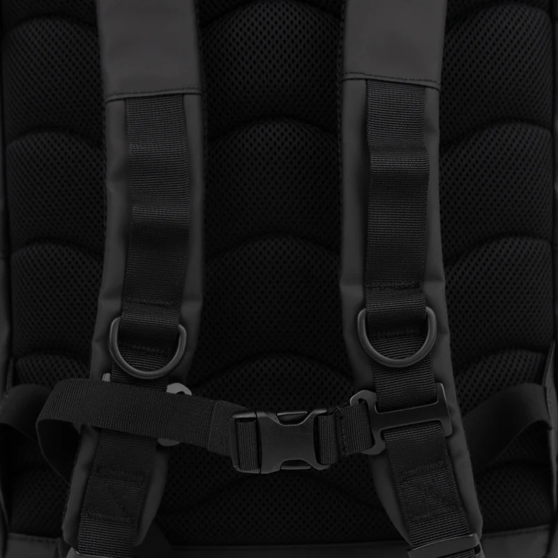Sandqvist Stream Rolltop - Rucksack 16" 67 cm (black)