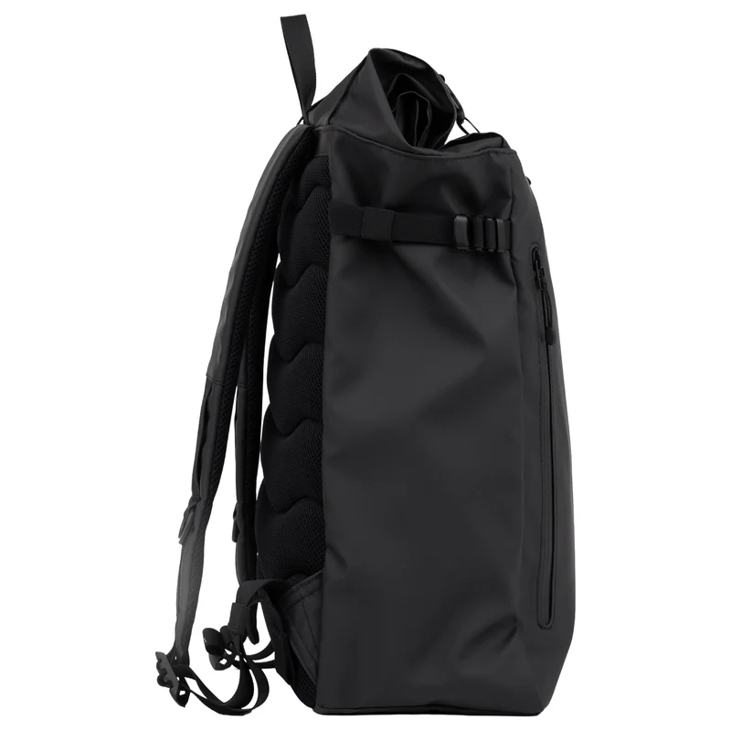 Sandqvist Stream Slim Rolltop - Rucksack 16" 65 cm (black)