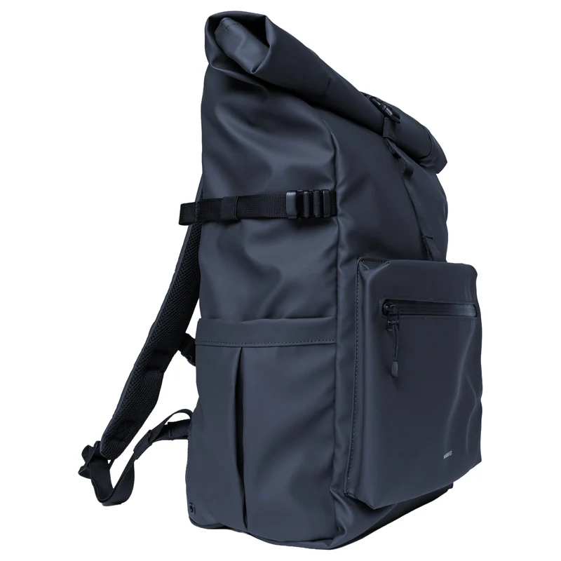 Sandqvist Stream Rolltop - Rucksack 16" 67 cm (navy)