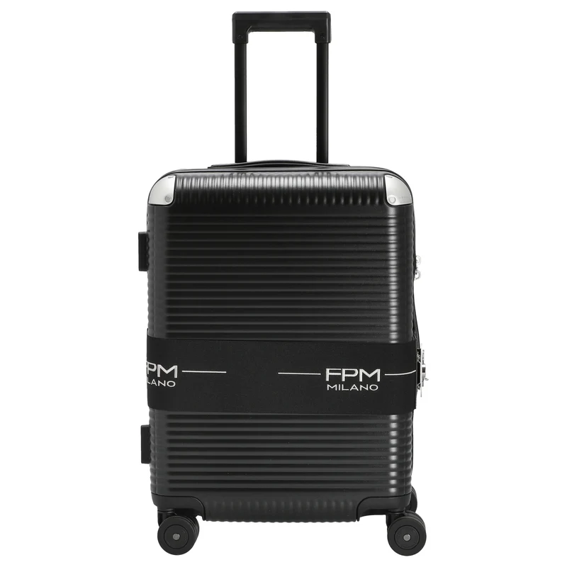 FPM Milano Bank Zip Deluxe Spinner 55 S - 4-Rollen-Kabinentrolley 55 S cm (eclipse black)