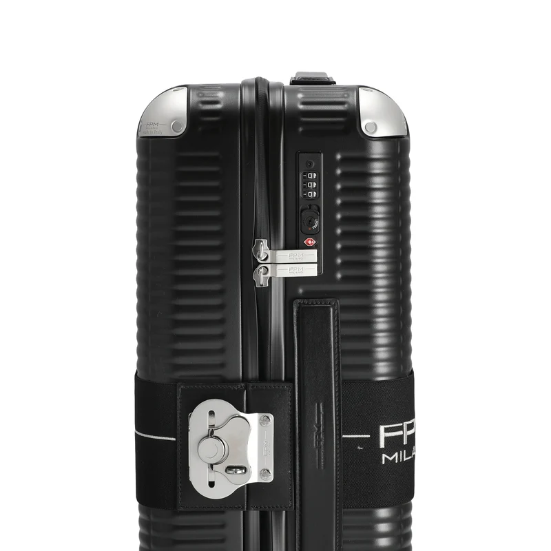 FPM Milano Bank Zip Deluxe Spinner 55 S - 4-Rollen-Kabinentrolley 55 S cm (eclipse black)
