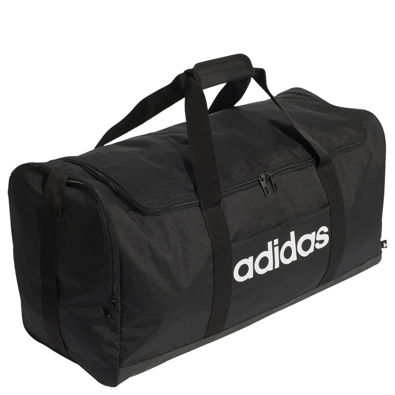 adidas Linear - Sporttasche L 65 cm (black/black/white)