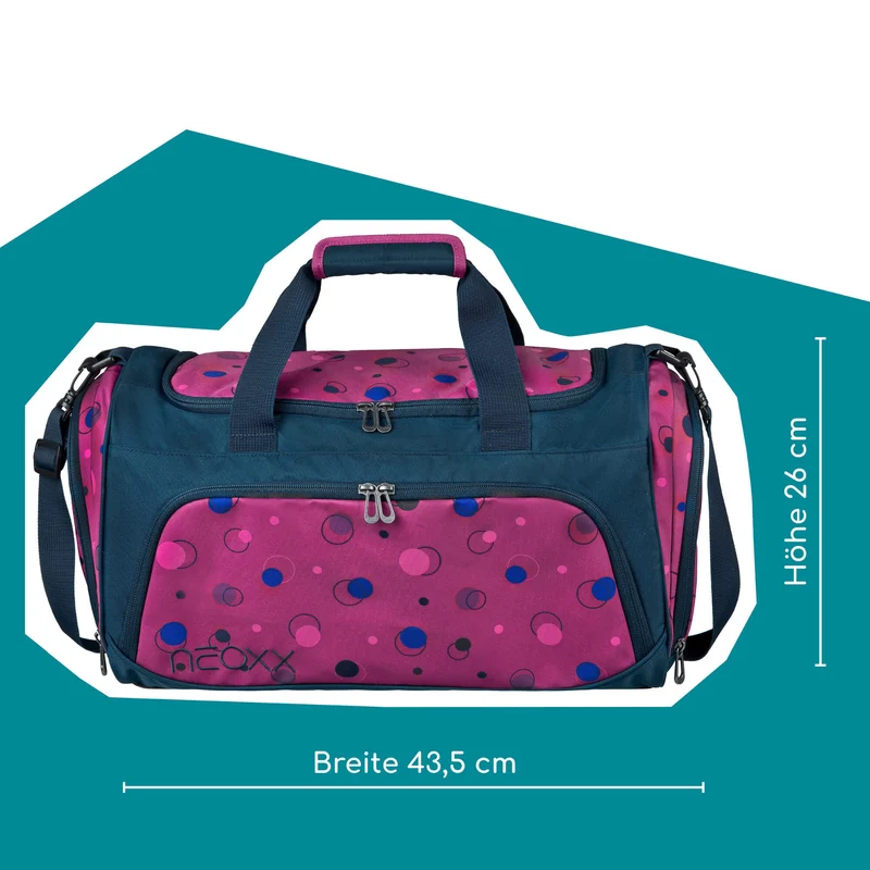 Neoxx MOVE - Sporttasche 43.5 cm (Bubble me around)