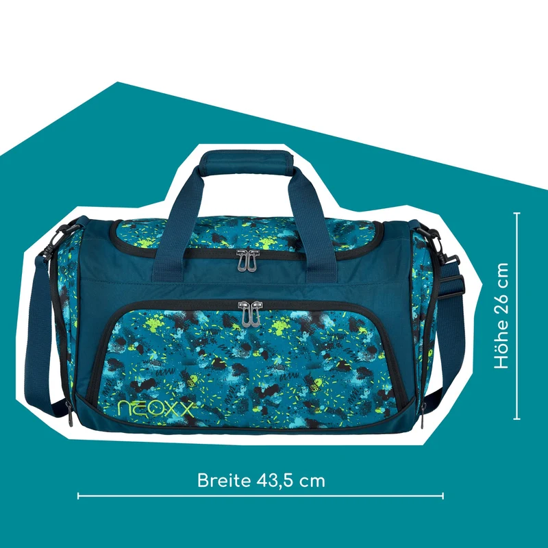 Neoxx MOVE - Sporttasche 43.5 cm (Petrol extreme)