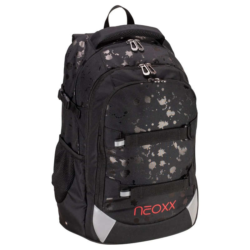 Neoxx ACTIVE PRO - Schulrucksack 45.5 cm (Splash in Black)