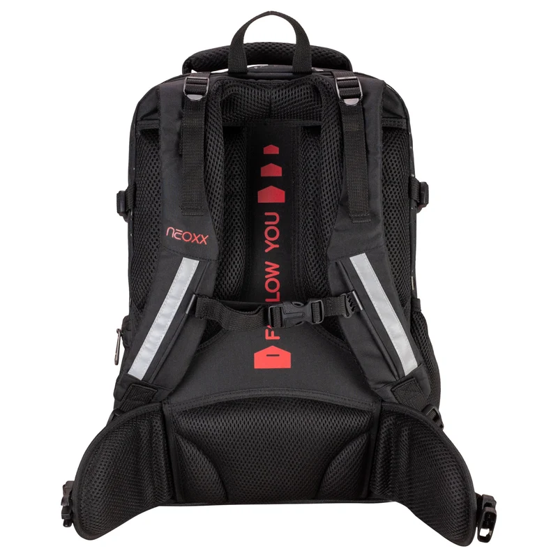 Neoxx ACTIVE PRO - Schulrucksack 45.5 cm (Splash in Black)