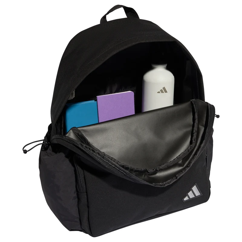 adidas ESS BTS TOP BP - Rucksack (black/silvmt)