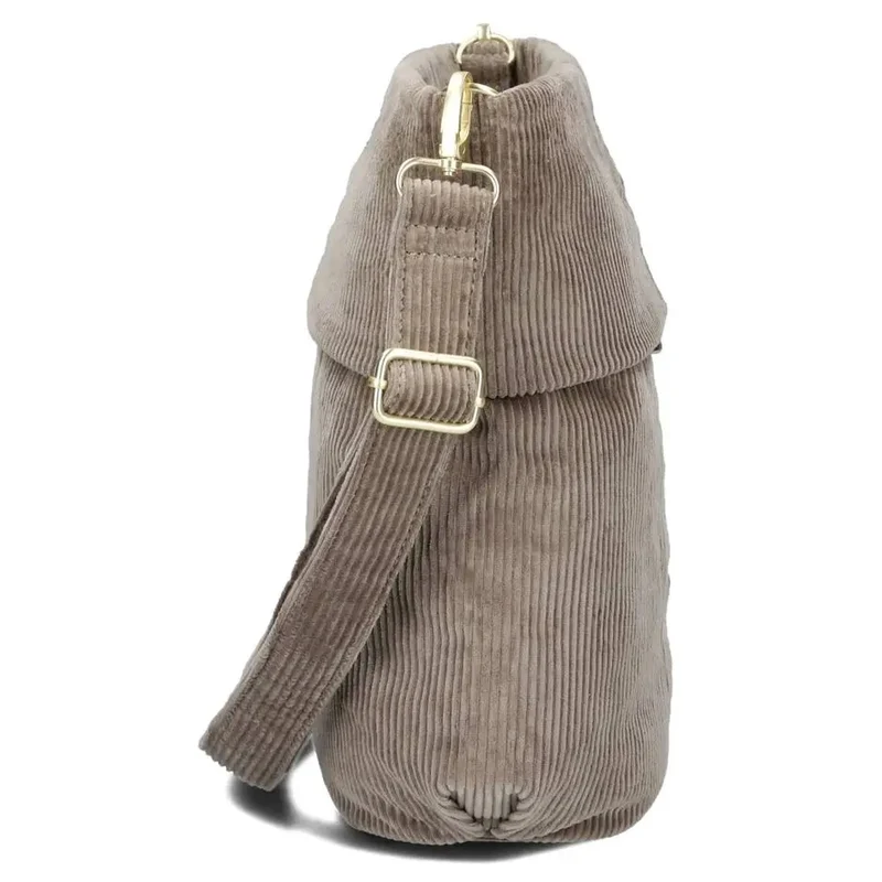 zwei Mademoiselle M90 - Umhängetasche 28 cm (cord-mocca)