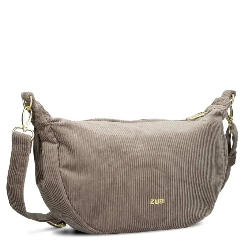 zwei Mademoiselle M70 - Umhängetasche 34 cm (cord-mocca)