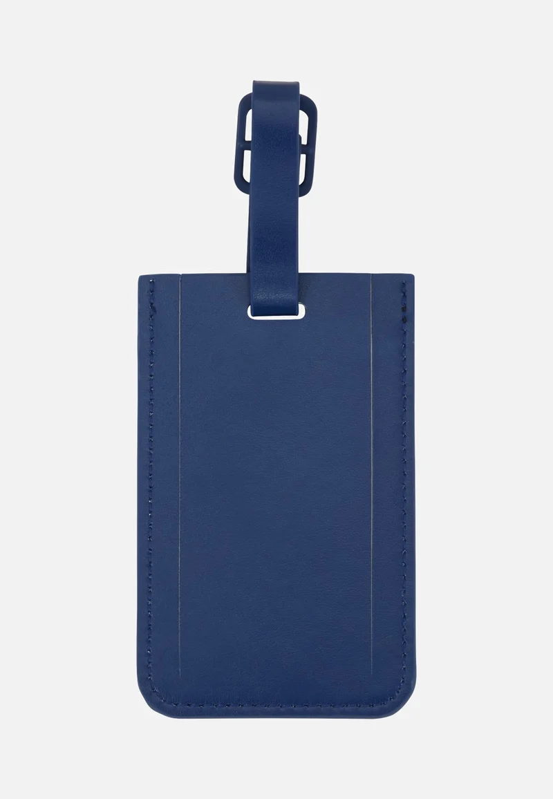 Rectangle Luggage Tag Pack Of 2 Midnight Blue - Gepäckanhänger