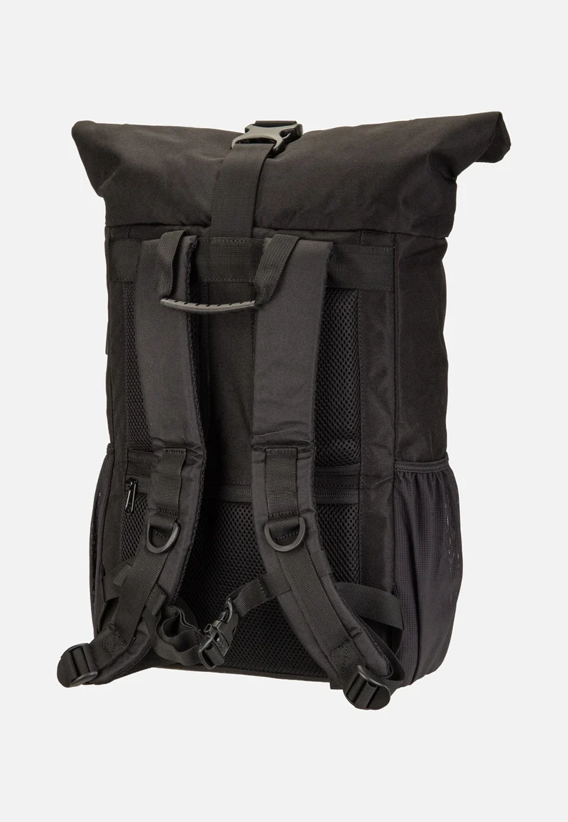 Rolltop Black Beautiful - Rolltop Rucksack