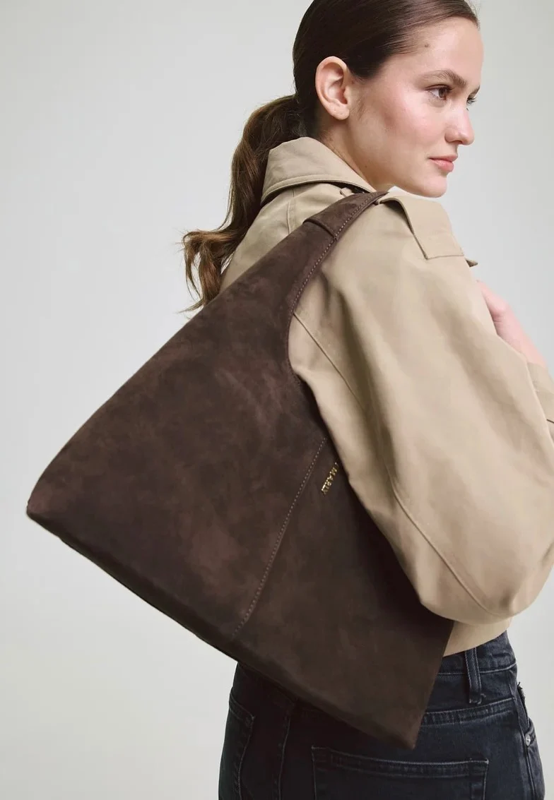 Alltime Lover ReSuede M Coffee - Hobo Bag