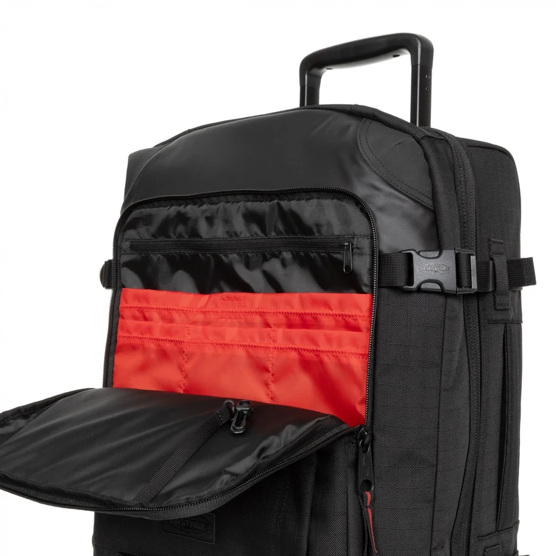 Eastpak selection Tranverz CNNCT 42 - Rollenreisetasche 51 cm S (cnnct rip black)