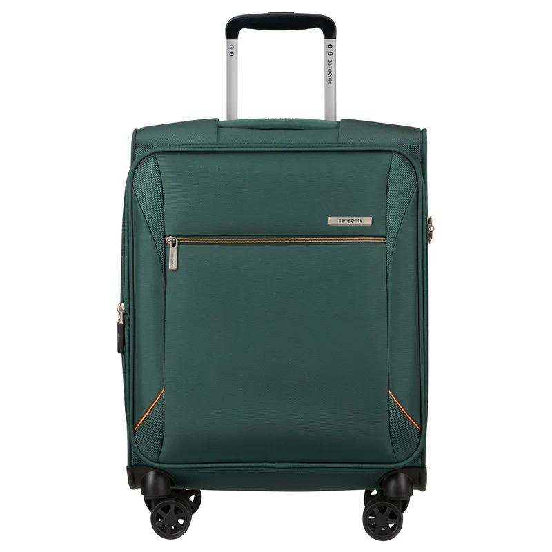 Samsonite Base Breeze - 4-Rollen-Kabinentrolley 55 cm erw. (dark green)