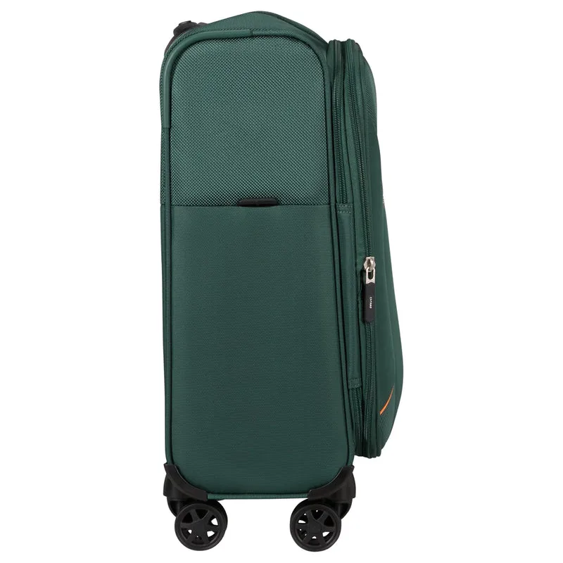 Samsonite Base Breeze - 4-Rollen-Kabinentrolley 55 cm erw. (dark green)