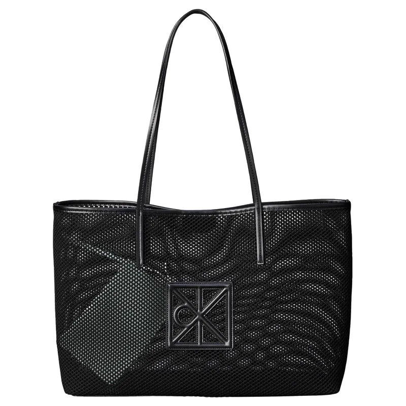 Calvin Klein Emblem Mesh - Shopper (black)