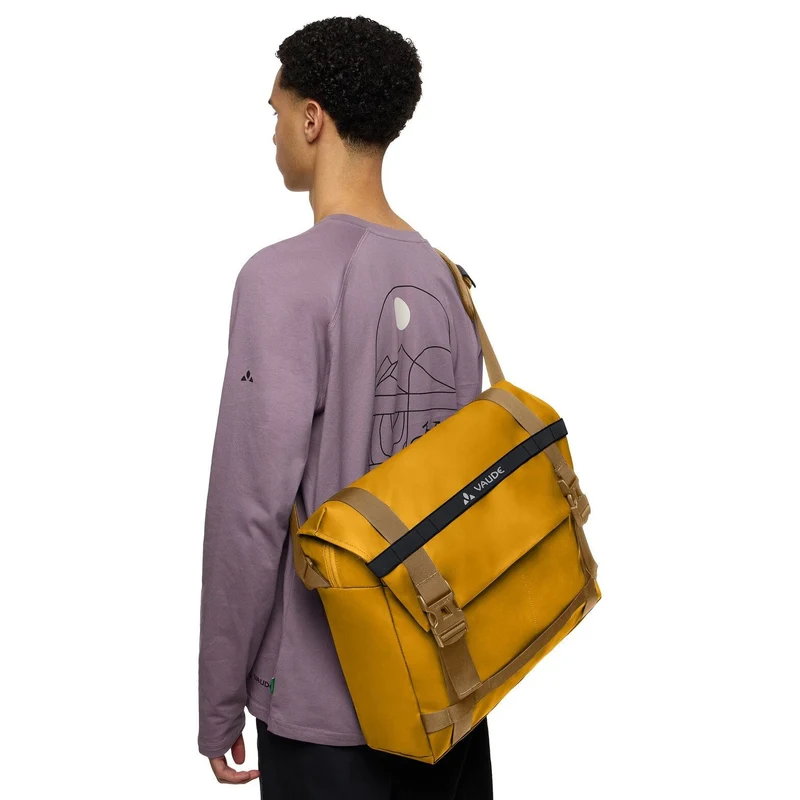 Vaude Mineo Messenger 22 - Umhängetasche 15.6" 43 cm (burnt yellow)