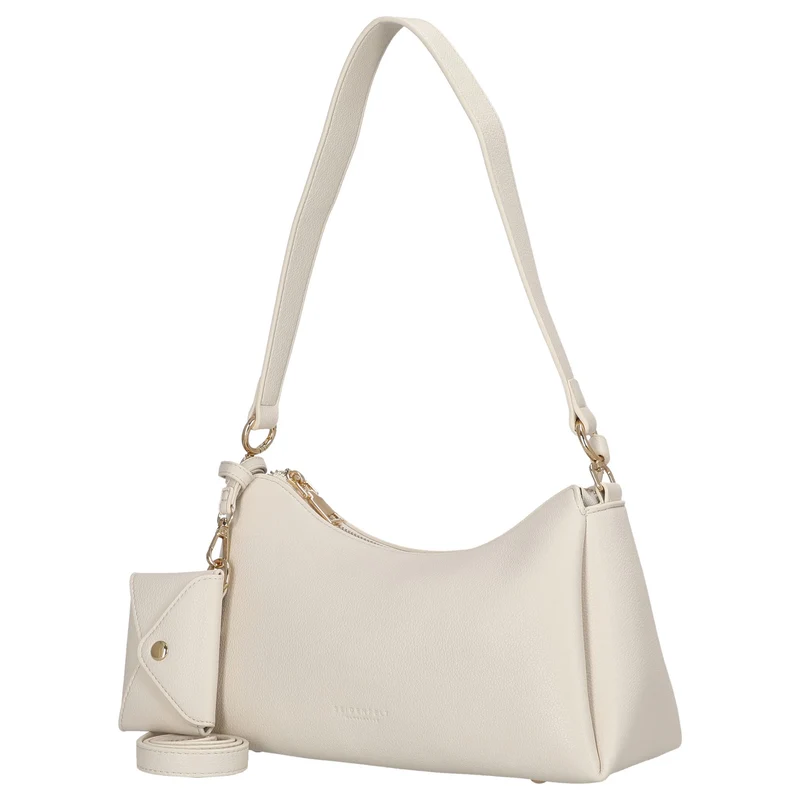 Seidenfelt Meloy - Schultertasche (soft cream)