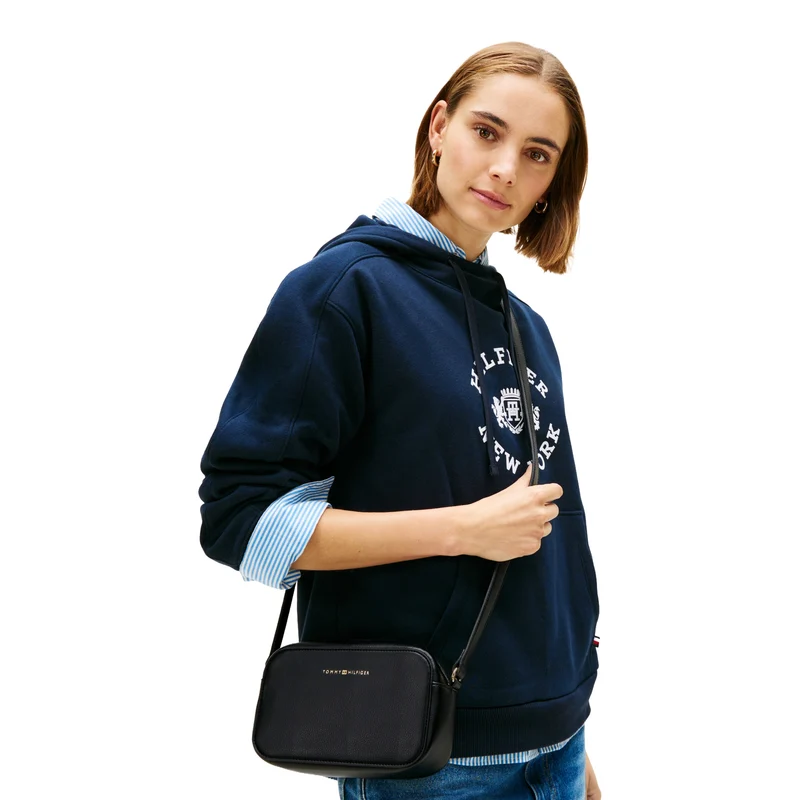 Tommy Hilfiger Logo - Umhängetasche 20 cm (black)