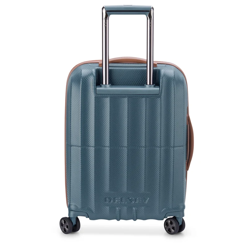 Delsey Paris Carrousel - 4-Rollen-Kabinentrolley Slim line 55 cm (meerblau)