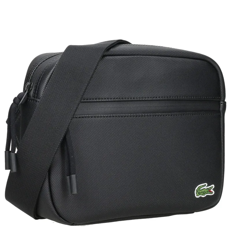 Lacoste LCST Reporter - Umhängetasche 23 cm (black I)
