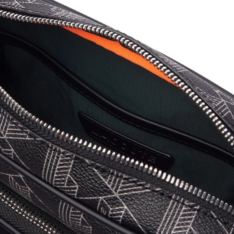 Lacoste The Blend Reporter - Umhängetasche 24 cm (monogram noir gris)