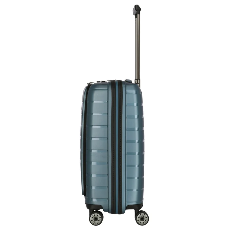 Travelite Air Base - 4-Rollen-Kabinentrolley mit Vortasche S 55 cm (iceblue)