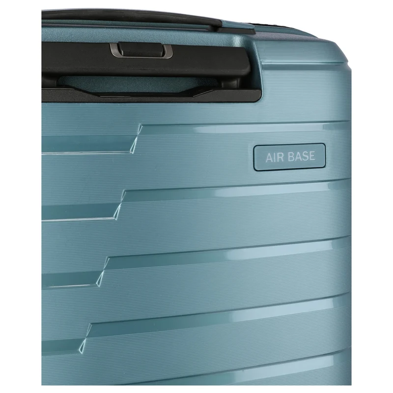 Travelite Air Base - 4-Rollen-Kabinentrolley mit Vortasche S 55 cm (iceblue)