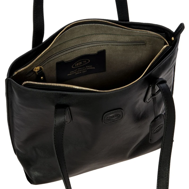 Brics Volterra - Shopper S 28 cm (black)
