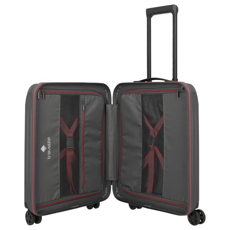 Travelite Dynamiic -4-Rollen-Kabinentrolley S 55 cm (anthrazit)