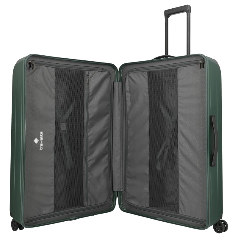 Travelite Dynamiic - 4-Rollen-Trolley XL 81 cm (grün)