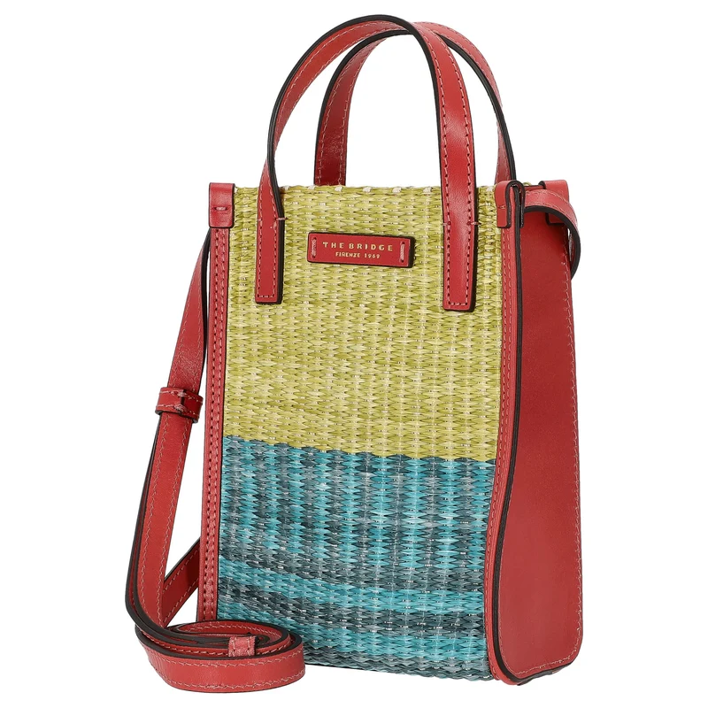 The Bridge Mirra Wow - Shopper 21 cm (verde/blu/azzurro)