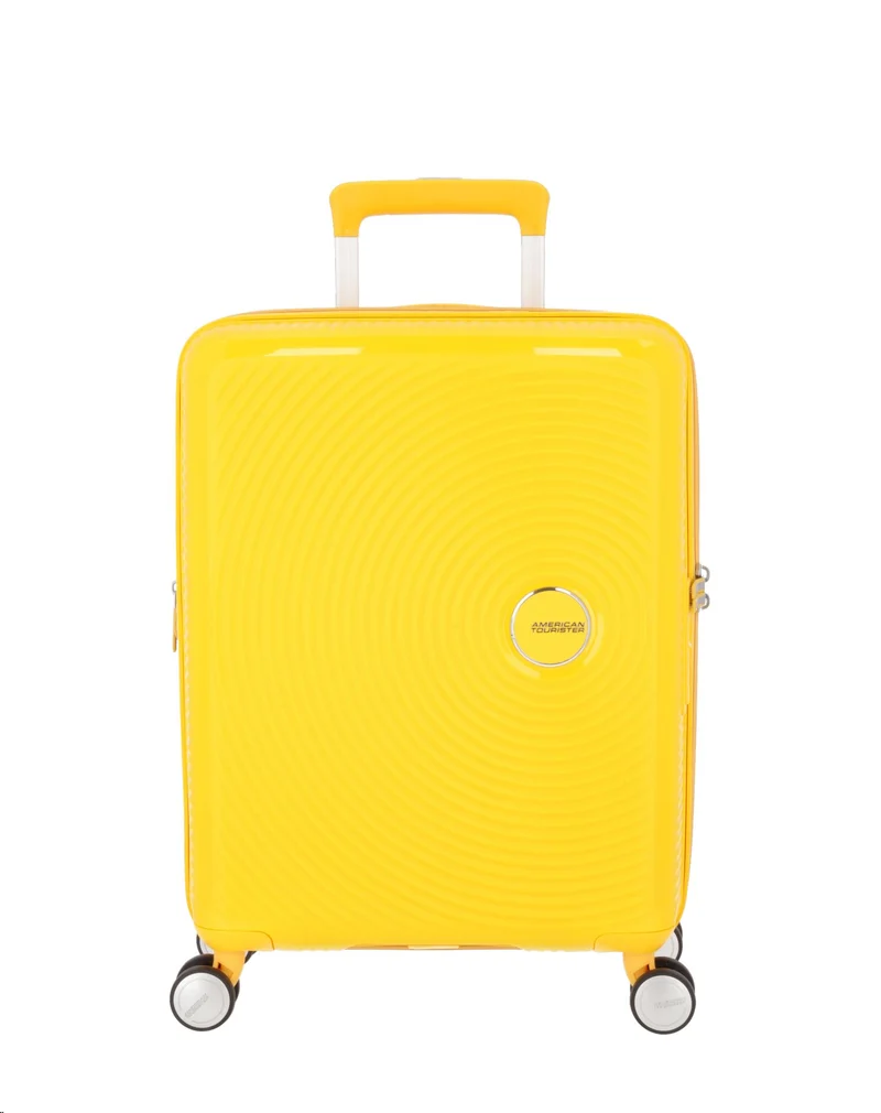 AMERICAN TOURISTER – Handgepäck - erweiterbarer Hartschalenkoffer 55cm SOUNDBOX